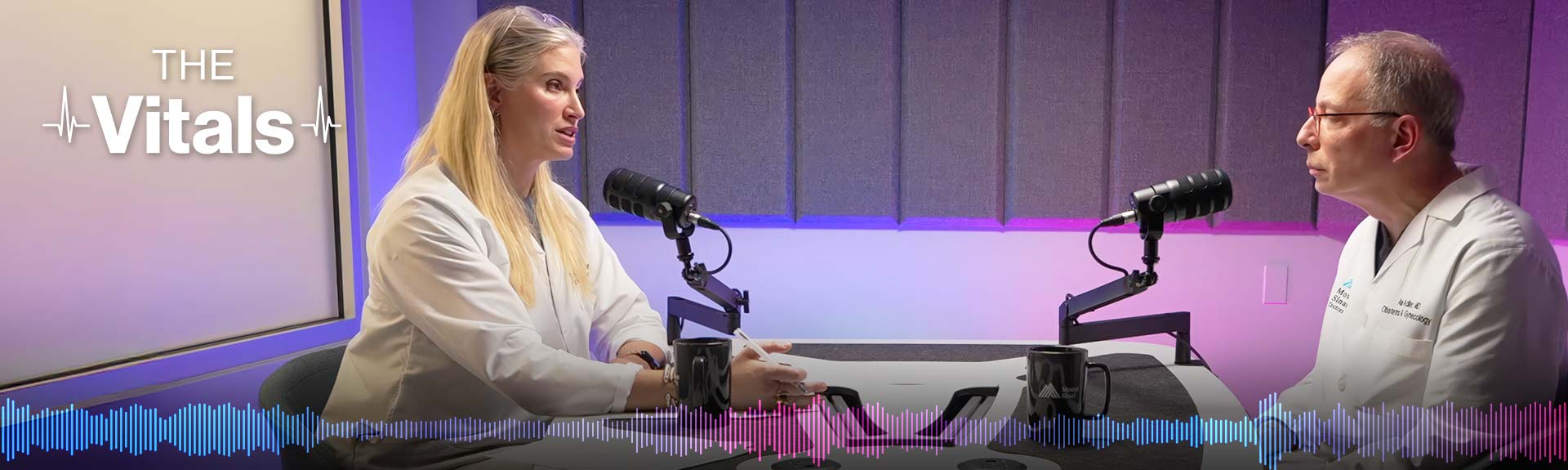 Image of two doctors talking